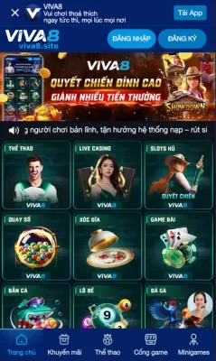 TẢI APP VIVA8